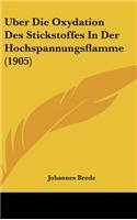 Uber Die Oxydation Des Stickstoffes in Der Hochspannungsflamme (1905)