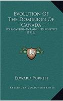Evolution of the Dominion of Canada