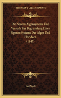 Neuern Algensysteme Und Versuch Zur Begrundung Eines Eigenen Systems Der Algen Und Florideen (1847)