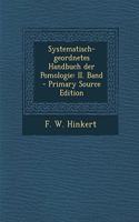Systematisch-Geordnetes Handbuch Der Pomologie