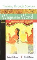 Achieve Read & Practice for Ways of the World: A Brief Global History, Value Edition (Twelve-Months Access) & Thinking Through Sources for Ways of the World, Volume 1 & Thinking Through Sources for Ways of the World, Volume 2