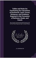 Tables and Rules for Facilitating the Calculation of Earthwork, Land, Curves, Distances, and Gradients, Required in the Formation of Railways, Roads, and Canals