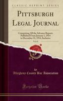 Pittsburgh Legal Journal, Vol. 62