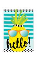Simply Stylish Tropical Hello Poster