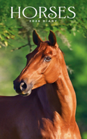 2026 Horses Slim Diary Planner
