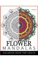 Floral Mandala Coloring Books Volume 3