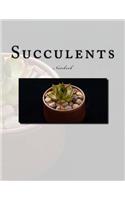 Succulents Notebook