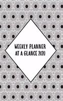 Weekly Planner At A Glance 2020