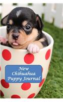 New Chihuahua Puppy Journal: A Booklet to Record Vital Information On Your New Four-Footed Friend