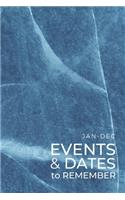 JAN-DEC Events & Dates to Remember