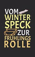 From winter bacon to spring roll: diary, notebook, book 100 lined pages in softcover for everything you want to write down and not forget