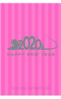 Happy New Year 2020 journal notebook