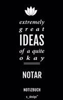 Notizbuch für Notare / Notar / Notarin