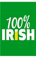 100% Irish