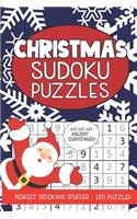 Christmas Sudoku Puzzles: Seasonal Numbers Solve Santa Claus Activity Book for Kids and Adults