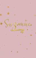 Suzanne: Personalized Journal to Write In - Rose Gold Line Journal