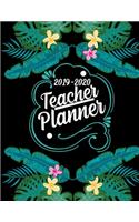 2019-2020 Teacher Planner: Weekly and Monthly Academic Teacher Planner, Organizer & Diary 100 Pages