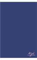 Dot Grid Notebook: 120 Page Bullet Journal Planner - Royal Blue(25 Modern Minimalist)