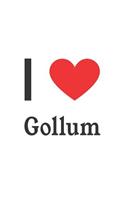 I Love Gollum: Gollum Designer Notebook