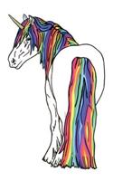 Rainbow Unicorn Notebook