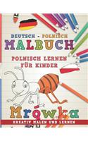 Malbuch Deutsch - Polnisch I Polnisch lernen f