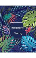Daily Employee Time Log