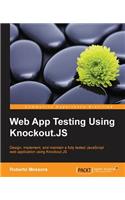 Web App Testing Using Knockout.JS