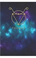 Taurus: Lined Paper Journal(2 Series)