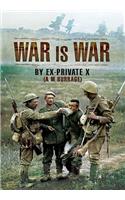 War Is War