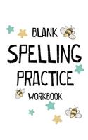 Blank Spelling Practice Workbook