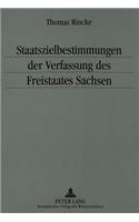 Staatszielbestimmungen der Verfassung des Freistaates Sachsen