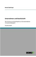 Unternehmen und Gesellschaft