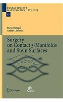 Surgery on Contact 3-Manifolds and Stein Surfaces