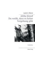 Attila József - Du weißt, dass es keine Vergebung gibt: Gedichte