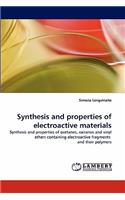 Synthesis and Properties of Electroactive Materials