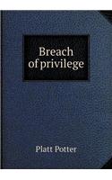 Breach of privilege