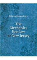 The Mechanics Lien Law of New Jersey