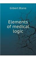 Elements of Medical Logic