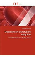 Efaproxiral Et Transfusions Sanguines