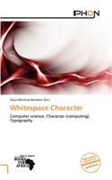 Whitespace Character: (English)