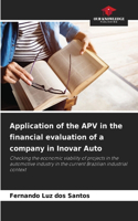 Application of the APV in the financial evaluation of a company in Inovar Auto