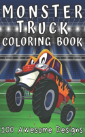 Monster Truck Coloring Book 100 Awesome Designs