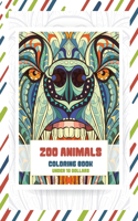 Zoo Animals Coloring Book - Under 10 Dollars