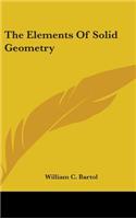 Elements Of Solid Geometry