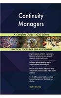 Continuity Managers A Complete Guide - 2020 Edition