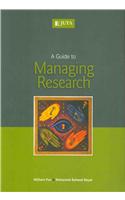 A guide to managing research: (English)