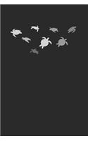The Turtle: Turtles Notebook, Graph Paper (6 x 9 - 120 pages) Animal Themed Notebook for Daily Journal, Diary, and Gift