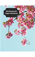 Genkouyoushi Paper Notebook