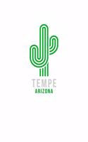 Tempe Arizona: Notebook With Lined College Ruled Paper For Hiking, Camping & Biking Fans. Blank Notepad Journal for Men, Women & Kids. Fun Christmas Or Birthday Gi