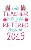 Teacher Retired 2019